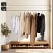SOGA 2X 160mm Wall-Mounted Clothes Line Dry Rack Foldable Hanger Black_maomaolike.com