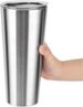 30oz Stainless Steel Mug Ice Bar Mug Coffee Mug With Clear Lid Travel Mug Double Wall Water Coffee Cup For Home, Office, Kitchen Outdoor Ideal For Ice Drinks/Hot Beverage_maomaolike.com