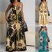 Women's Clothing new casual printed backless sexy jumpsuit_maomaolike.com