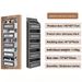 Five-layer Non-woven Door Storage Box Hanging Bag Large Capacity Home Bedroom Hanging Storage Bag Hanging_maomaolike.com