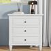 3-Drawer Nightstand Storage Wood Cabinet_maomaolike.com