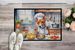Basenji The Chef Doormat Front Door Mat Indoor Outdoor Rugs For Entryway, Non Slip Washable Low Pile, 24H X 36W_maomaolike.com
