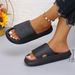 Thick Bottom Cloud Slippers Women Soft Sole Eva Indoor Slides Couple Bathroom Shoes Summer Non-Slip Platform Sandals_maomaolike.com