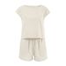 Women's Clothing fashion casual suit niche short sleeved shorts_maomaolike.com