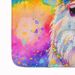 Samoyed Hippie Dawg Memory Foam Kitchen Mat Machine Washable Anti-Fatigue Mat Cushion Comfort Bath Mat Or Kitchen Rug_maomaolike.com
