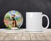 Airedale Terrier Spring Garden Large Sandstone Coasters Pack Of 4 Absorbent Round Coasters Decor Gifts For Men Or Women, 4 In, Multicolor_maomaolike.com