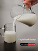 High Borosilicate Glass Measuring Children's Graduated Milk Microwave Safe Heating Breakfast Oatmeal Water Cup_maomaolike.com