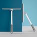 360°Rotating T-shaped Household Window Cleaner Glass Wiping Tool Bathroom Cleaning Squeegee_maomaolike.com