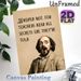 Teacher Humor Shakespeare Painting Poster, Vintage-toned Whimsical Character With Witty Quote Poster, Playful Secret-themed Reminder, Suitable For_maomaolike.com