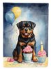 Rottweiler Happy Birthday Garden Flag Mailbox Flag Decorative Yard Flag Banner Outside Patio Artwork Yard Flower Beds, Garden Size, Multicolor_maomaolike.com