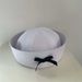 Hot Sale Sweet Bowknot Bow Dome Flip Eaves Sailor Hat JK Beret Cosplay Navy Cap Ladies_maomaolike.com