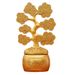 Money Tree Rotating Feng Shui Ornament Home Company Store Opening Gift Rotatable Metal Craft Wholesale_maomaolike.com