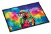 Hippie Animal Parrot Doormat Front Door Mat Indoor Outdoor Rugs For Entryway, Non Slip Washable Low Pile, 24H X 36W_maomaolike.com