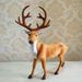 Creative Plum Blossom Couple Reindeer Simulation Elk Small Christmas Deer Decoration Mall Display_maomaolike.com