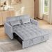 54inch Adjustable Backrest Sofa Or Sofa Bed,
futon Sofa With Double Armrest And Pouch,
Variable Bed 69.7inch*46.5inch_maomaolike.com
