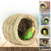 Parrot Grass Bird Egg Laying Budgerigar Cockatiel Breeding Nest Durable Bite-Resistant Warm House For Finches And_maomaolike.com