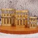 Brass Abacus Pen Holder Gold 0kg New Chinese Style Ornament Desktop Creative Gift Copper Artwork Home Decoration_maomaolike.com