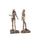 Catwalk Handheld Piece Clothing Underwear Display Brass Beauty Model Desktop Office Small Ornament_maomaolike.com