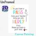 Classroom Pass Reminder Painting Poster, Colorful Hand-drawn Poster, Humorous Reminder Text With Confused Stick Figure, Practical Decor To Maintain_maomaolike.com
