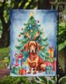 Dachshund Christmas Reindeer Garden Flag Mailbox Flag Decorative Yard Flag Banner Outside Patio Artwork Yard Flower Beds, Garden Size, Multicolor_maomaolike.com