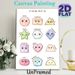 German Geometric Shapes Learning Painting Poster, Pastel Watercolor Cute Cartoon Style Poster, Educational Design For Learning Basic Shapes, Suitable_maomaolike.com