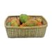 Old-fashioned Bamboo Weaving Product Handmade Rectangular Dustpan Agricultural Household Large Kitchen Fruit Basket_maomaolike.com