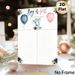 Gender Reveal Painting Poster, Soft Watercolor Elephant & Floral Balloon Poster, Ideal For Gender Vote Activity, Suitable For Baby Shower Gatherings_maomaolike.com