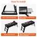 Foldable Charcoal BBQ Grill Stainless Steel Grill Net Easy Setup Portable Tabletop Barbecue Grill For Camping Picnic Outdoor Party Backyard_maomaolike.com