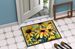 Maryland Black-Eyed Susans In Watercolor Doormat Front Door Mat Indoor Outdoor Rugs For Entryway, Non Slip Washable Low Pile, 24H X 36W_maomaolike.com