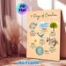 7 Days Of Creation Painting Poster, Soft Watercolor Religious Scene Poster, Clear Display Of The Seven-day Creation Narrative, Ideal For Home, Church_maomaolike.com