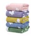Fleece Cartoon Bunny Jacquard Towel Bath Towel Shower Cap Bathrobe Ladies Household Six Piece Set_maomaolike.com