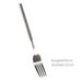 BBQ Dinner Fruit Dessert Handle Stainless Steel Cutlery Telescopic Extendable Fork_maomaolike.com