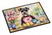Decorating Easter Schnauzer Doormat Front Door Mat Indoor Outdoor Rugs For Entryway, Non Slip Washable Low Pile, 24H X 36W_maomaolike.com