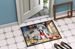 Chinese Crested The Chef Doormat Front Door Mat Indoor Outdoor Rugs For Entryway, Non Slip Washable Low Pile, 24H X 36W_maomaolike.com