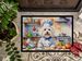 Coton De Tulear The Chef Doormat Front Door Mat Indoor Outdoor Rugs For Entryway, Non Slip Washable Low Pile, 24H X 36W_maomaolike.com