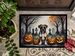 Boxer Spooky Halloween Doormat Front Door Mat Indoor Outdoor Rugs For Entryway, Non Slip Washable Low Pile, 24H X 36W_maomaolike.com