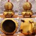 Brass Nine Turns Of The Universe Office Study Agarwood Coil Antique Incense Burner Ornament Craft Wholesale_maomaolike.com