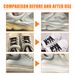 Jakehoe Little White Shoe Cleaner, Small White Shoes Sneakers Clean Upper Dirt Yellow Edge Brightening White Cleaning Lotion_maomaolike.com