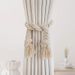 Tiebacks Woven Cotton Buckle Versatile Jute Curtain Tie Rope_maomaolike.com