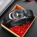 HOT Men's Alloy Automatic Buckle Business Brand Designer PU Belt_maomaolike.com