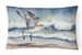 Birds, Birds, Birds Throw Pillow Throw Pillow For Indoor Couch Bed Outdoor Patio Washable, Sanderling 7524,12Hx16W_maomaolike.com