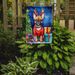 French Bulldog Christmas Reindeer Garden Flag Mailbox Flag Decorative Yard Flag Banner Outside Patio Artwork Yard Flower Beds, Garden Size, Multicolor_maomaolike.com