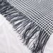 Waffle Tassel Knitted Blanket Modern Simple Bed End Blanket Air Conditioning Blanket Nap Cover Blanket Sofa Blanket_maomaolike.com