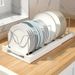 1pc Retractable Cabinet Built-in Rack Under Sink, Adjustable Pot Pan And Lid Storage Rack, Kitchen Accessories_maomaolike.com