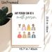 Math Inspirational Painting Poster, Warm Cartoon-style Diverse Figures Poster, Motivational Quote To Encourage Math Learning, Ideal For Classroom And_maomaolike.com