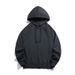 Men's Clothing Factory direct sales heavy 320g pure cotton hooded sweatshirt men and women loose tops drop shoulder pullover casual hoodie trend_maomaolike.com