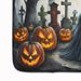 Evil Queen Spooky Halloween Memory Foam Kitchen Mat Machine Washable Anti-Fatigue Mat Cushion Comfort Bath Mat Or Kitchen Rug_maomaolike.com