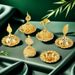 Arabian Gold Home Indoor Tower Incense Sandalwood Small Middle Eastern Aromatherapy Burner_maomaolike.com