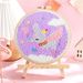 Russian Punch Needle Handmade Kit Cross Yarn Embroidery Couple_maomaolike.com