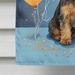 Yorkipoo Happy Birthday House Flag Large Porch Sleeve Pole Decorative Outside Yard Banner Artwork Wall Hanging, Polyester, House Size, Multicolor_maomaolike.com